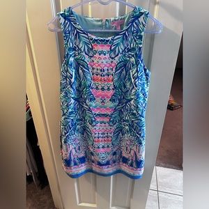 Like new Lilly Pullitzer “feel the beat” sleeveless romper